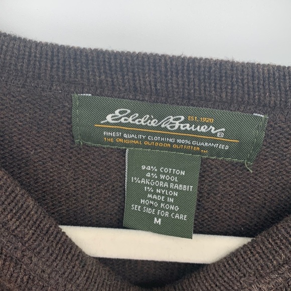 Eddie Bauer Crewneck Pullover Sweater Size M - Picture 4 of 4